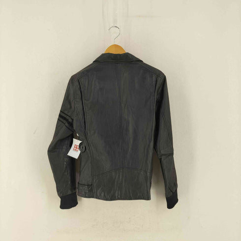 ブラックフレーム BLVCK FLAME PIG LEATHER ダブルライダースジャケット メンズ JPN:44