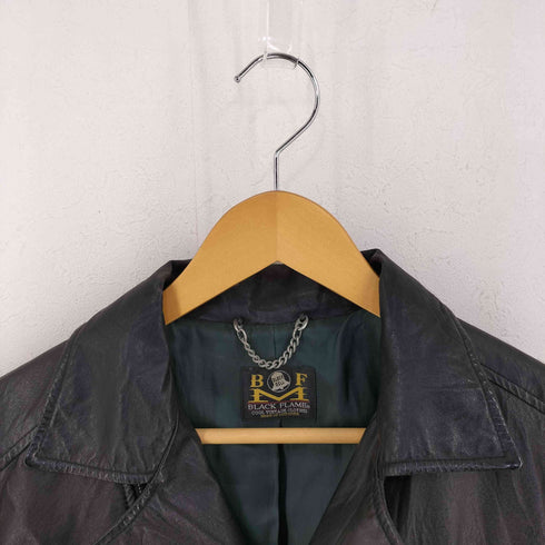 ブラックフレーム BLVCK FLAME PIG LEATHER ダブルライダースジャケット メンズ JPN:44