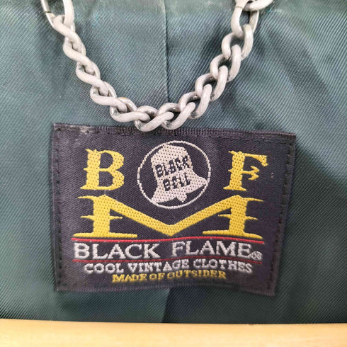 ブラックフレーム BLVCK FLAME PIG LEATHER ダブルライダースジャケット メンズ JPN:44