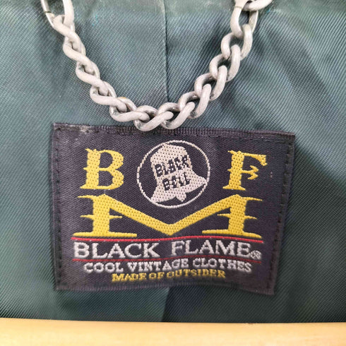 ブラックフレーム BLVCK FLAME PIG LEATHER ダブルライダースジャケット メンズ JPN:44