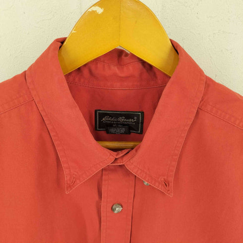 エディーバウアー Eddie Bauer ボタンダウンコットンシャツ メンズ import:XL