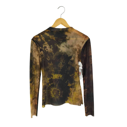 ザラ ZARA 総柄シアートップ レディース import:L