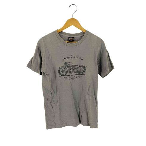 ハーレーダビッドソン HARLEY-DAVIDSON 00S USA製 プリント Tシャツ メンズ import:M
