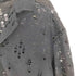ザラ ZARA レース編み穴あきシャツ メンズ import:L