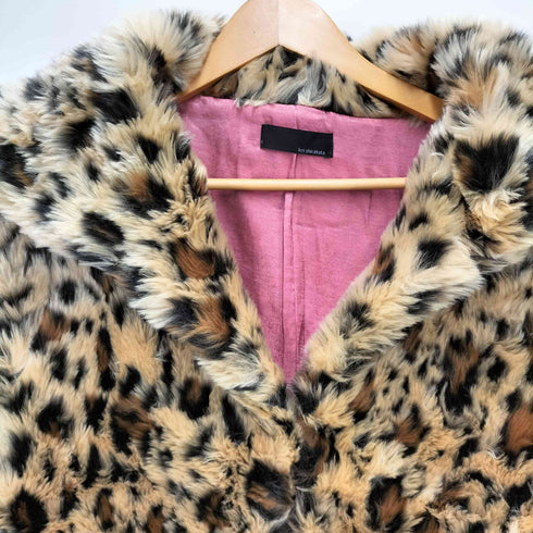 スタイリングケイシラハタ styling/ kei shirahata レオパードエコファーコート レディース FREE