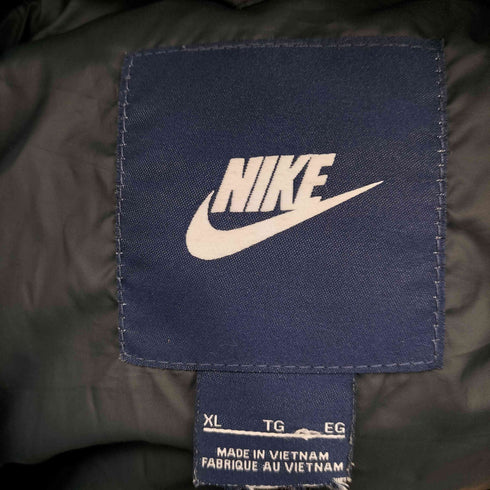 ナイキ NIKE ロゴ プリント フーデッド ダウン ジャケット デタッチャブルフード メンズ import:XL