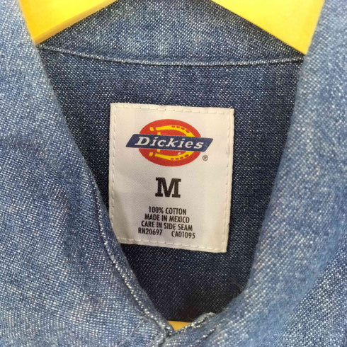 ディッキーズ Dickies ボタンダウン デニムシャツ メンズ import:M