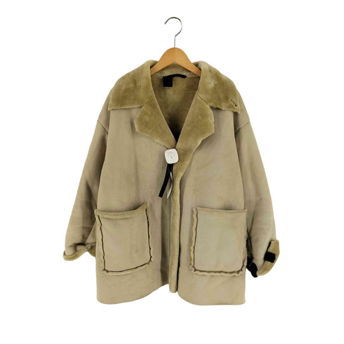 エヌハリウッド N.HOOLYWOOD 24AW mouton half coat ムートンハーフコート レディース JPN:36