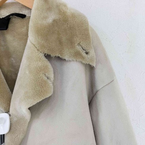 エヌハリウッド N.HOOLYWOOD 24AW mouton half coat ムートンハーフコート レディース JPN:36