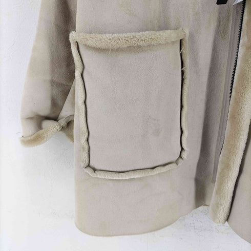 エヌハリウッド N.HOOLYWOOD 24AW mouton half coat ムートンハーフコート レディース JPN:36