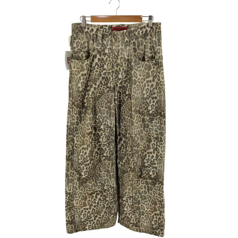 ジェイディッドロンドン JADED LONDON Leopard fade colossus Jeans メンズ 30