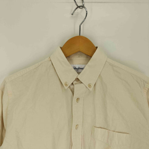 SCHNAYDERMAN’S エストニア製 L/S オックスフォード コットン シャツ メンズ 37-38