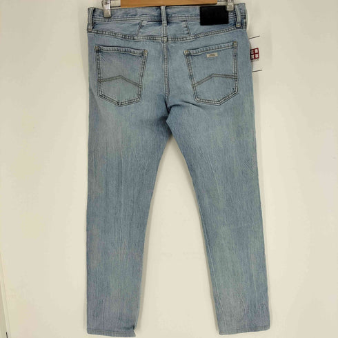 アルマーニエクスチェンジ ARMANI EXCHANGE ロゴ パッチ スキニー デニムパンツ レディース 32