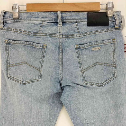 アルマーニエクスチェンジ ARMANI EXCHANGE ロゴ パッチ スキニー デニムパンツ レディース 32