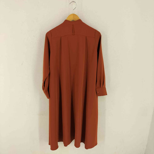 グラフペーパー Graphpaper 22AW Satin Band Collar Dress サテンバンドカラードレス レディース 00