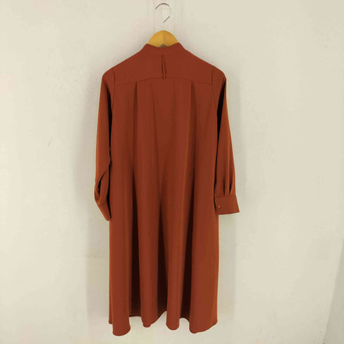 グラフペーパー Graphpaper 22AW Satin Band Collar Dress サテンバンドカラードレス レディース 00