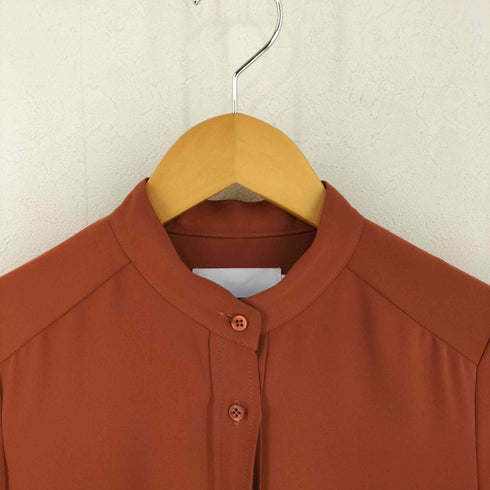 グラフペーパー Graphpaper 22AW Satin Band Collar Dress サテンバンドカラードレス レディース 00