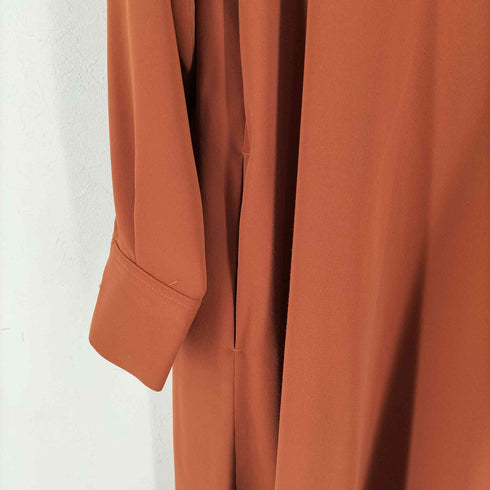 グラフペーパー Graphpaper 22AW Satin Band Collar Dress サテンバンドカラードレス レディース 00