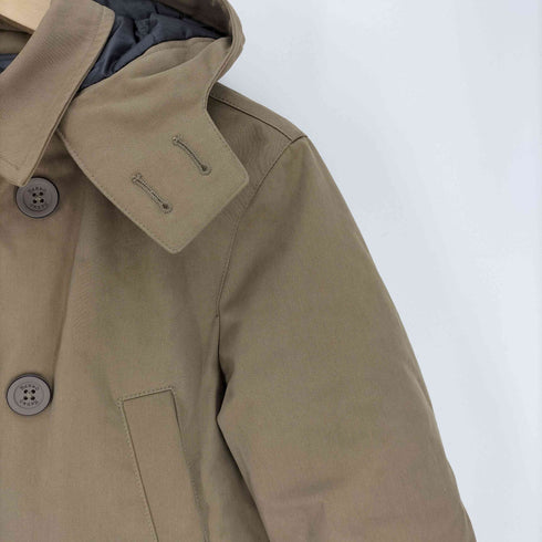 ヘルノ Herno イタリア製 ダウンフーデット ダウン トレンチコート メンズ 48