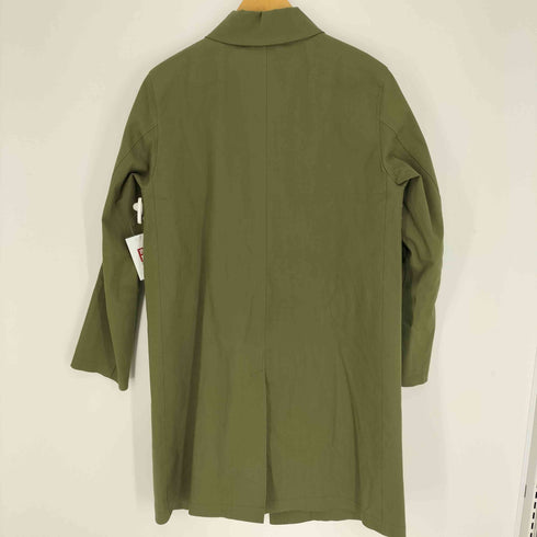 マッキントッシュ Mackintosh スコットランド製 比翼 ゴム引き ステンカラーコート チンストラップ メンズ 36
