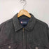 チャップスラルフローレン CHAPS RALPH LAUREN ダブルジップ ブラックデニム スウィングトップ メンズ import:M