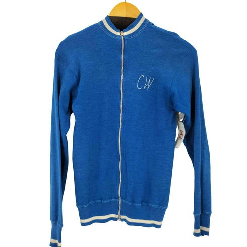 LAMPOジッパー 刺繍ジップアップブルゾン メンズ