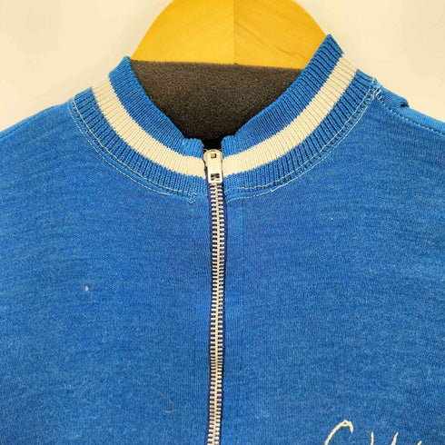 LAMPOジッパー 刺繍ジップアップブルゾン メンズ