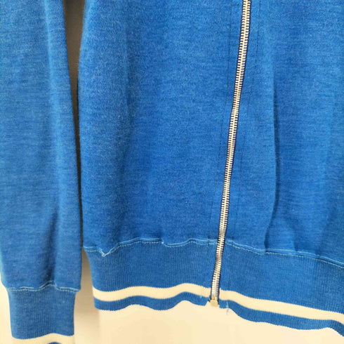 LAMPOジッパー 刺繍ジップアップブルゾン メンズ