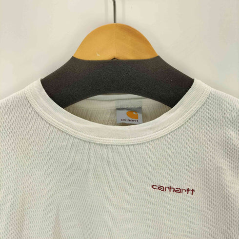 カーハート Carhartt 刺繍 L/S ワッフルクルーネックTシャツ メンズ