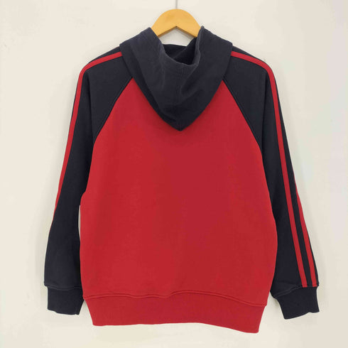 ユニクロ UNIQLO OLD ダブルストライプ ツートン プルオーバ-フーディー メンズ JPN:S