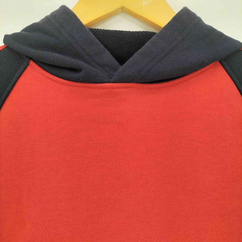 ユニクロ UNIQLO OLD ダブルストライプ ツートン プルオーバ-フーディー メンズ JPN:S