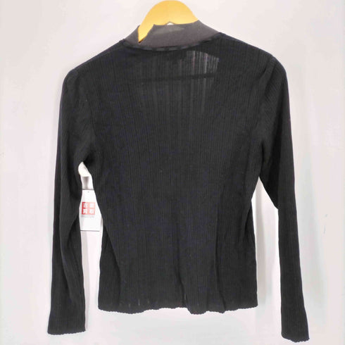 ランバン LANVIN ライカ期 シルク100% ニットカーディガン レディース 38