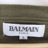 バルマンパリ BALMAIN PARIS アーガイル クルーネック カーディガン メンズ import:L
