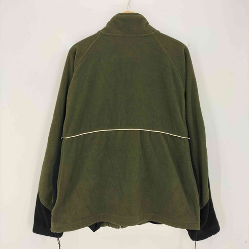 WOODLAKE 90-00s 裾ドローコード ジップアップ フリース ジャケット メンズ import:XL