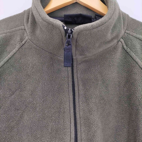 WOODLAKE 90-00s 裾ドローコード ジップアップ フリース ジャケット メンズ import:XL