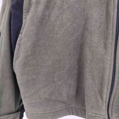 WOODLAKE 90-00s 裾ドローコード ジップアップ フリース ジャケット メンズ import:XL