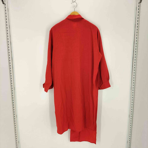 ヨウジヤマモト Yohji Yamamoto ウールシャツワンピース レディース S