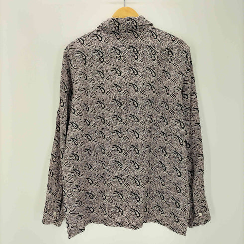 ノーマティーディー NOMA t.d. ペイズリー柄 長袖オープンカラーシャツ メンズ 3