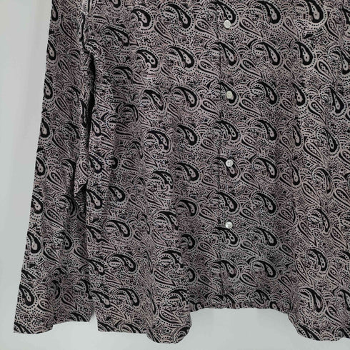 ノーマティーディー NOMA t.d. ペイズリー柄 長袖オープンカラーシャツ メンズ 3