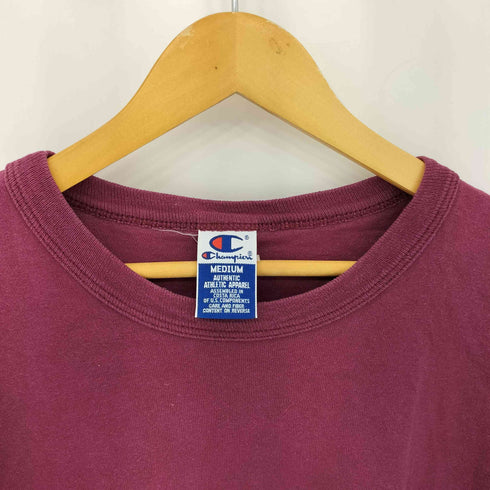 チャンピオン Champion 袖刺繍ロゴ クルーネックTシャツ メンズ M