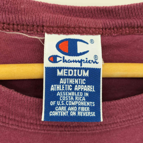 チャンピオン Champion 袖刺繍ロゴ クルーネックTシャツ メンズ M