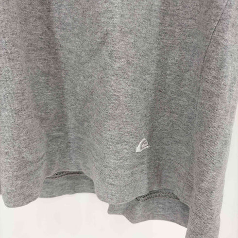 クイックシルバー Quiksilver 刺繍ロゴ クルーネックTシャツ レディース BOYS L