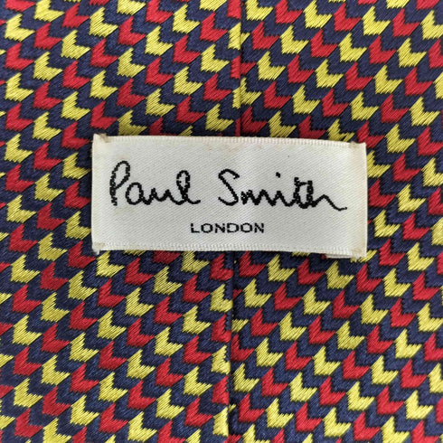 ポールスミスロンドン Paul Smith LONDON 総柄シルクネクタイ メンズ