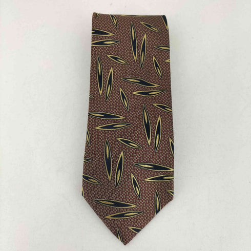 ランバン パリ LANVIN PARIS フランス製 総柄シルクネクタイ メンズ