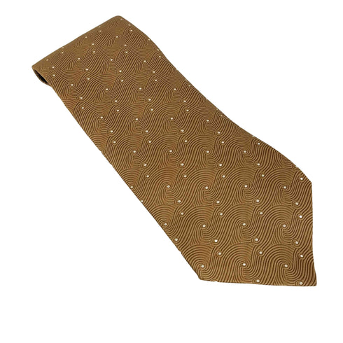 ランバン パリ LANVIN PARIS フランス製 総柄シルクネクタイ メンズ