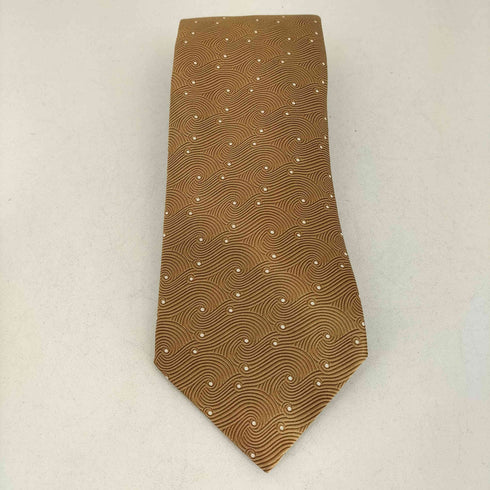 ランバン パリ LANVIN PARIS フランス製 総柄シルクネクタイ メンズ