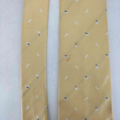 チャップス CHAPS 犬刺繍 シルクネクタイ メンズ