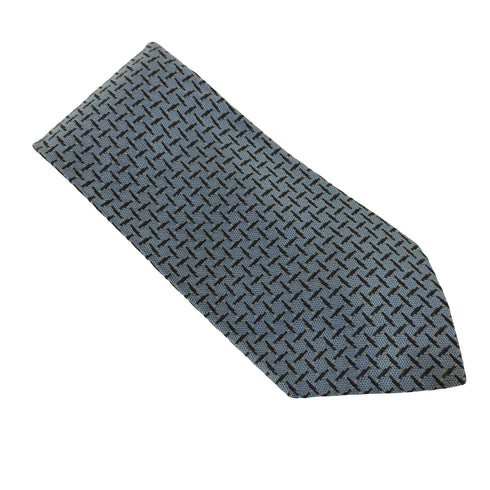 s.t.dupont 総柄シルクネクタイ メンズ