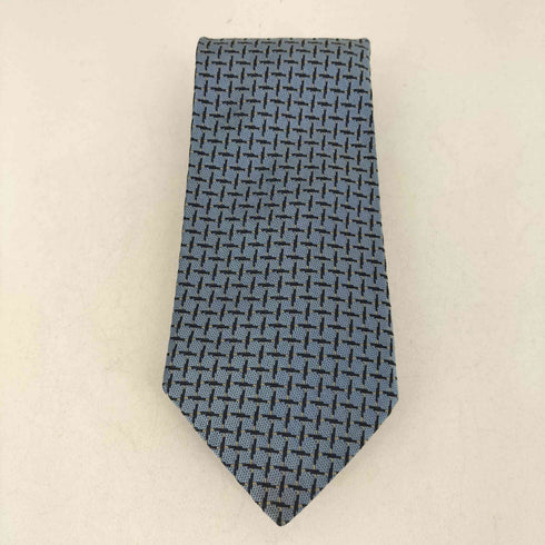 s.t.dupont 総柄シルクネクタイ メンズ