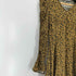 ザラ ZARA 小花柄パフスリーブミニワンピース レディース import:S